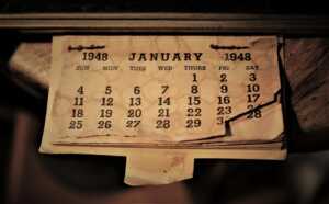 Old calendar