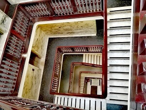 Warburg internal staircase