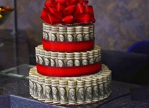 Money-cake