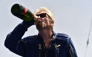Richard-branson-drinking-Champagne
